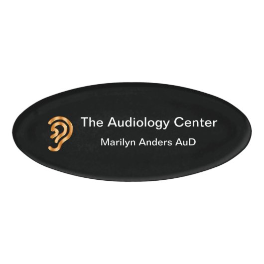 Classy Hearing Center Audioloog Naambadge (Voorkant)