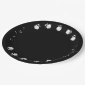 Classy Heks Halloween Party Papier Borden Papieren Bordje (Gekanteld)