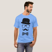 Classy hipster t-shirt (Voorkant volledig)