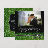 Classy Holiday Dank je wel Bedankkaart (Voorkant / Achterkant)