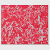Classy Holiday Red Marble Kijk Cadeaupapier (Vlak)