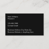 Classy Home Builder Constructie-Visitekaartjes Visitekaartje (Achterkant)