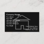 Classy Home Builder-Visitekaartjes Visitekaartje (Achterkant)