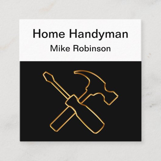 Classy Home Handyman Unieke Visitekaartjes (Voorkant)