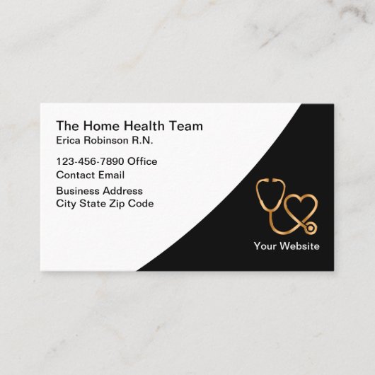 Classy Home Health Care Visitekaartjes (Voorkant)