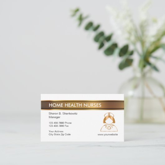 Classy Home Health Visitekaartjes (Staand voorkant)