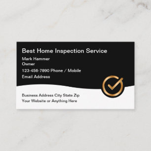 Classy Home Inspectie Services Visitekaartjes