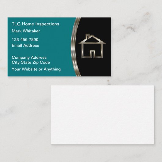 Classy Home Inspecties Visitekaartje (Voorkant / Achterkant)