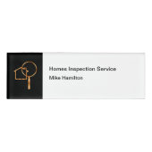 Classy Home Inspection Personeel Naam Tags (Voorkant)