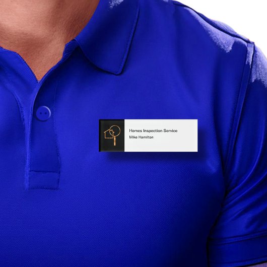 Classy Home Inspection Personeel Naam Tags