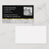 Classy Home Remodeling Services Visitekaartje (Voorkant / Achterkant)