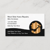 Classy Home Services Modern Visitekaartjes Design (Voorkant)