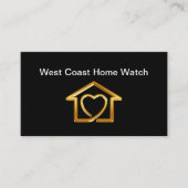 Classy HomeWatch- en conciërgeservices Visitekaartje (Voorkant)