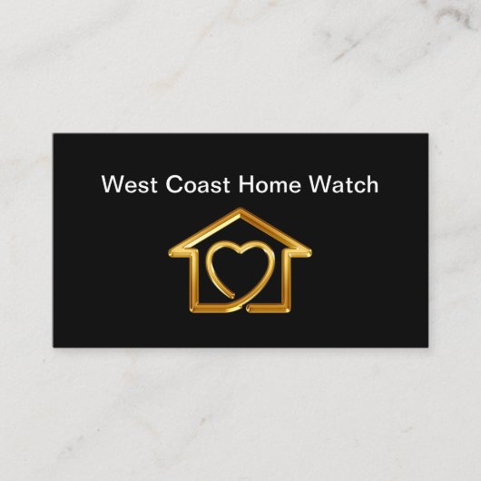 Classy HomeWatch- en conciërgeservices Visitekaartje (Voorkant)