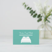 Classy Hotel Travel Business Cards Visitekaartje (Staand voorkant)