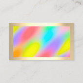 Classy House Kantoor Cleaning Service Maid Hologra Visitekaartje (Achterkant)