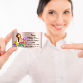 Classy House Kantoor Cleaning Service Maid Modern Visitekaartje