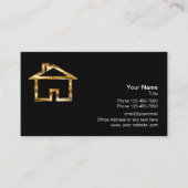 Classy House Logo Realtor Visitekaartje (Voorkant)