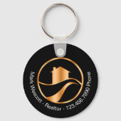 Classy House Realtor Promotional Keychains Sleutelhanger (Voorkant)