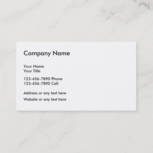 Classy Huisdier Grooming Salon Modern Visitekaartje (Achterkant)