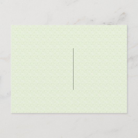 Classy Iers Bruiloft Menu Keuze RSVP (Achterkant)