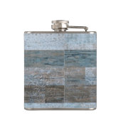 Classy Iers met geluk gepersonaliseerd in shamroc Heupfles (Achterkant)