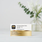 Classy Insurance Umbrella Theme Business Cards Visitekaartje (Staand voorkant)