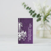 Classy Interior Designer Visitekaartje (Staand voorkant)