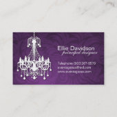Classy Interior Designer Visitekaartje (Achterkant)