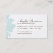 Classy Interior Designer Visitekaartjes (Achterkant)