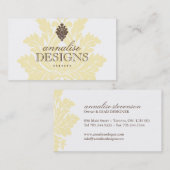 Classy Interior Designer Visitekaartjes (Voorkant / Achterkant)