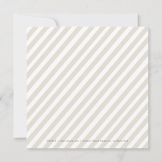 Classy Intro | Aankondiging van Baby (Achterkant)