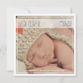 Classy Intro | Aankondiging van Baby (Voorkant)