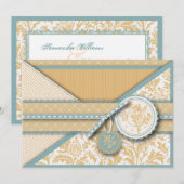 Classy Invitation Save The Date (Voorkant / Achterkant)