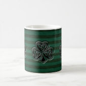 Classy Irish lucky shamrock gepersonaliseerd Koffiemok (Center)