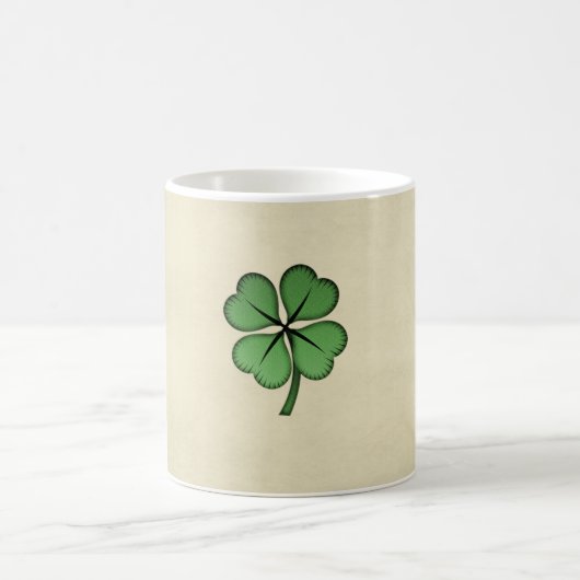 Classy Irish Lucky Shamrock Koffiemok (Center)