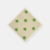 Classy Irish Lucky Shamrock St. Patrick's Day Servet (Hoek)