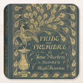 Classy Jane Austen Pride en Prejudice Book Hoesje Kartonnen Onderzetters