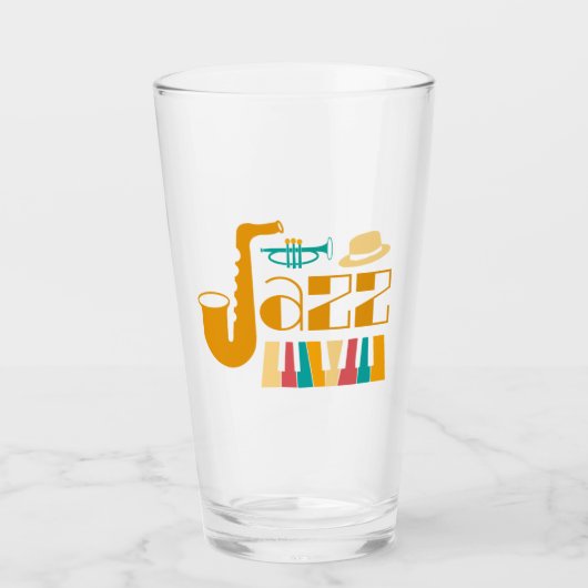 Classy Jazz Soul Glas (Voorkant)
