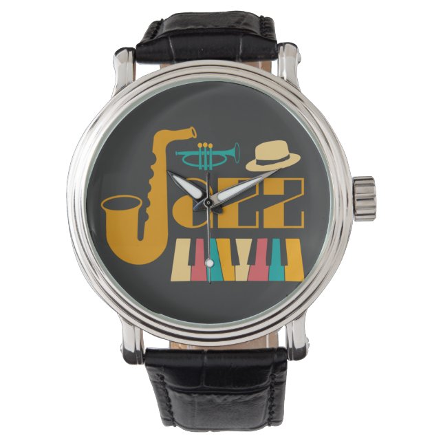 Classy Jazz Soul Horloge (Voorkant)