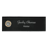 Classy Jeweler Faux DIamond Naambadge (Voorkant)
