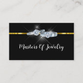 Classy Jewellery Store Owner Visitekaartjes (Voorkant)