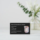 Classy Jewelry Bling Store Retail Visitekaartje (Staand voorkant)