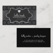 Classy Jewelry Designer Visitekaartje (Voorkant / Achterkant)