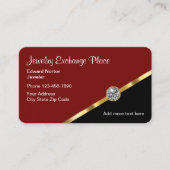Classy Jewelry Jeweler Visitekaartjes (Voorkant)