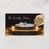 Classy Jewelry Store Business Cards Design Visitekaartje (Voorkant)