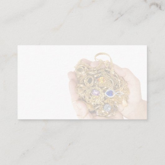 Classy Juwelier Schroot Kopen Visitekaartjes (Achterkant)