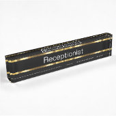 Classy Kantoor Receptionist Desk Name Bord Naambordje