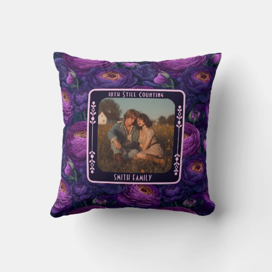 Classy Keepsake 1e Jubileum Sierkussen (Achterkant)