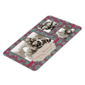 Classy Kerst Bohemian Magnet 3 Magneet (Linkerzijde)